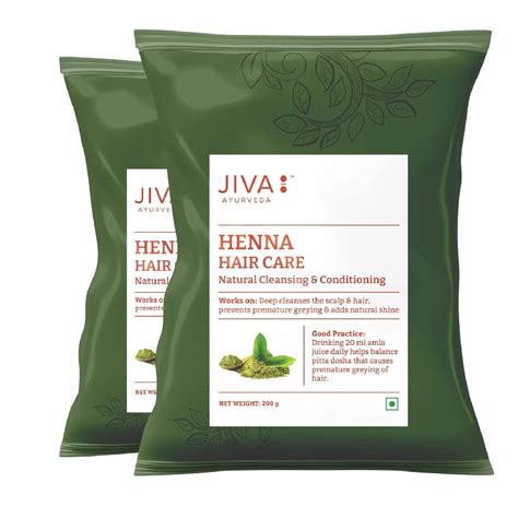 Jiva Ayurveda Henna Hair Care Powder 200 g