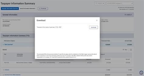 Annual Information Statement (AIS) Presentation