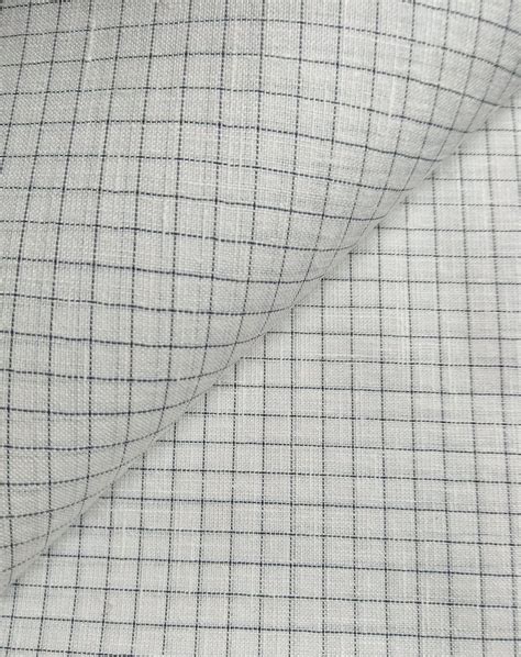 MAKHANCHOR Unstitched Linen Cotton Shirt Fabric (11068), Grey : Amazon ...