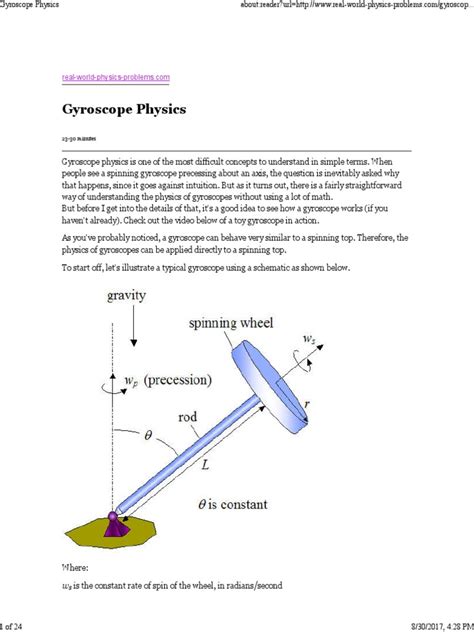 Image result for Gyroscope Force