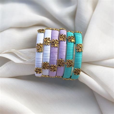Image result for Silk Thread Bangles
