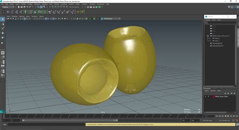 Pitted Green Olives 3D model | 3D Molier International