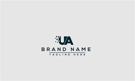 UA Logo Design Template Vector Graphic Branding Element. 10445549 Vector Art at Vecteezy