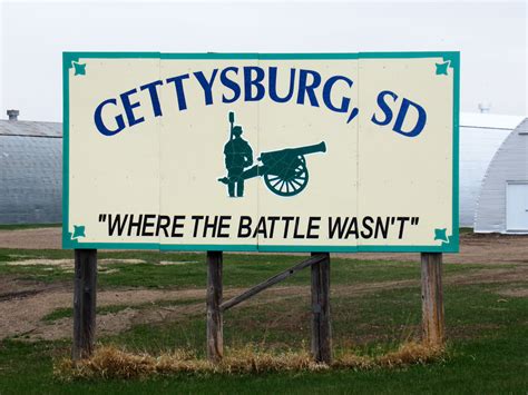 Geographically Yours Welcome: Gettysburg, South Dakota