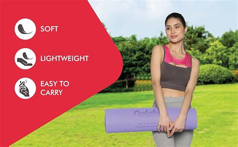 Qatalyze Extra Thick 8mm TPE Yoga mat with Cover Bag and Strap, Extra ...