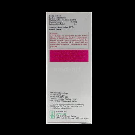 GLYCOFLO NEB TRANSPULES 2 ML Price, Uses, Side Effects & Substitutes ...