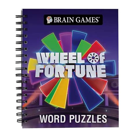Brain Games® Wheel of Fortune Word Puzzles Book