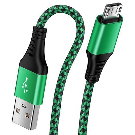 Micro USB Cable 6ft,AILKIN Micro Cable for Android Charging Cable Nylon ...
