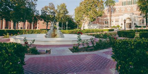 Usc Campus Map Mccarthy Quad