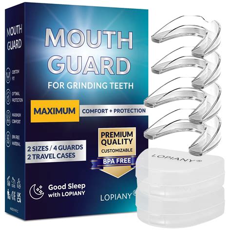 Mouth Guard for Grinding AIF9 Teeth at Night, Night Guards for Teeth Grinding, Mouthguards for ...