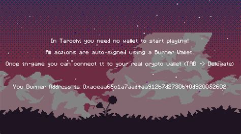 Tarochi: The Onchain RPG
