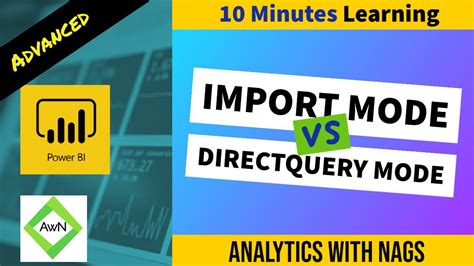 Image result for Power BI DirectQuery vs Import Mode