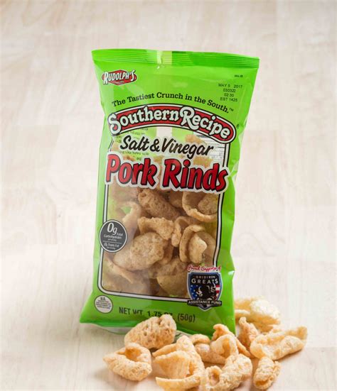 Rudolph Foods. Southern Recipe Salt & Vinegar Pork Rinds