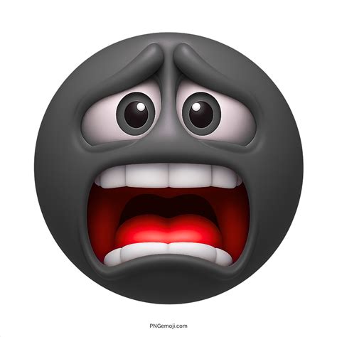 Smiley In Despair Colorful 3D PNG, Transparent, ClipArt Collection ...