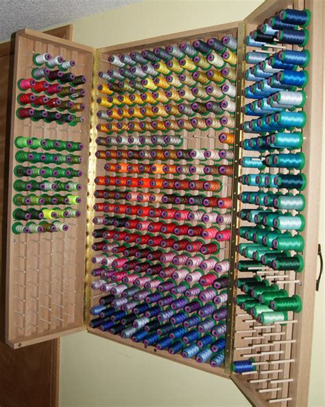 Image result for Machine Embroidery Thread Storage Ideas
