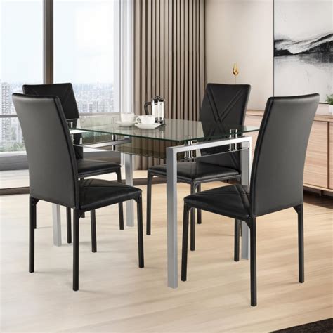 Buy Wakefit Dining Table 4 Seater | 1 Year Warranty | Dining Table, 4 ...