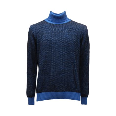 7336AR dolcevita uomo IMPERIAL man wool blend turtlenek