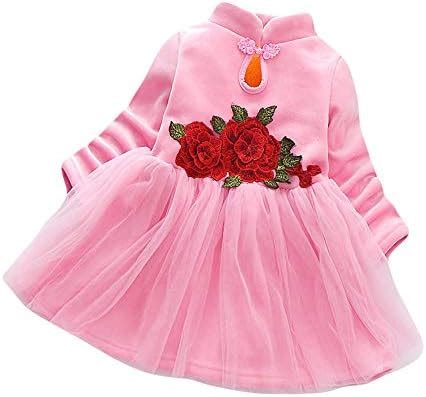 Buy Other Fairies Girls Poly Cotton Adorable Floral Print Full Sleeve ...