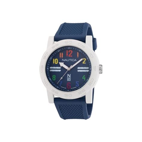Buy Nautica Men Blue Strap Analog Watch NAPATS304 (M) Online