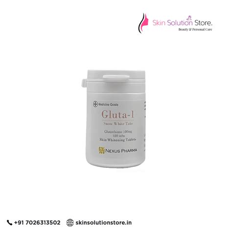 Nexus Pharma Gluta 1 Snow White Glutathione Skin... – Skin Solution Store