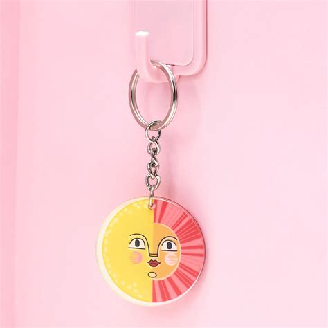 Sun moon - Keychain – Factor Notes