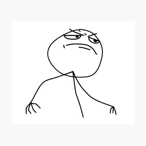 "Fuck Yeah Meme" Photographic Print for Sale by FlashmanBiscuit | Redbubble