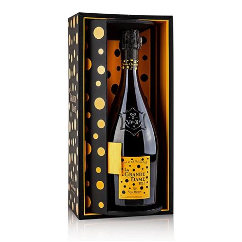 Sampanye Veuve Clicquot 2012 La Grande Dame Ed. Yayoi Kusama PUTIH ...