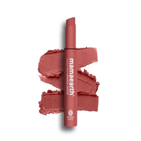 Buy Mamaearth Moisture Matte Longstay Lipstick With Avocado Oil ...
