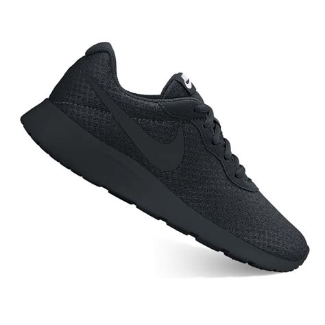 Nike Tanjun Women's Sneakers | Kohls | Black tennis shoes, Black ...