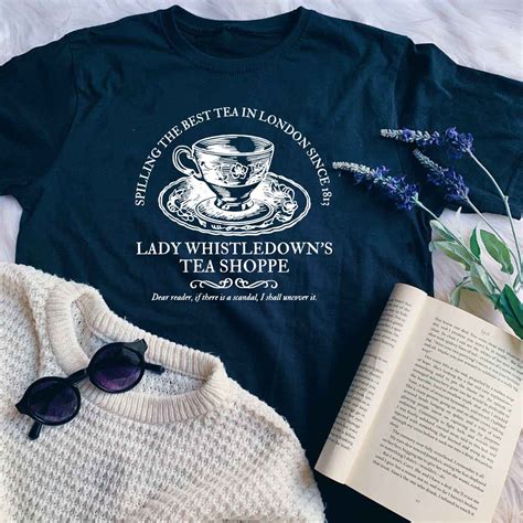 Lady Whistledown's Tea Shoppe T-Shirt - Nowstalgia