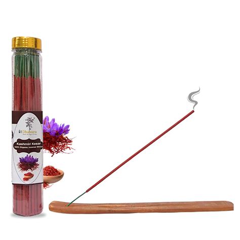 Dhatoora Kashmiri Kesar Incense Sticks Agarbatti | Organic Incense ...