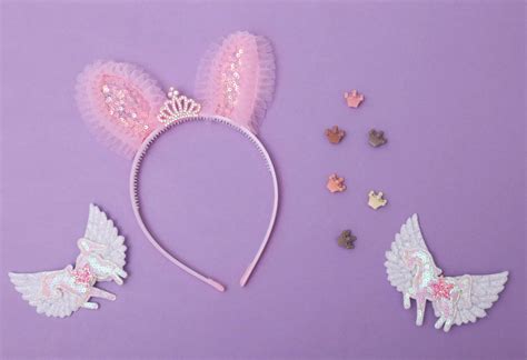 Princess Hair Accessories Gift Set – Pastel Pink Girls Hair Set – The ...