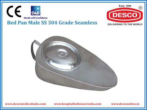 Bedpan Male Stainless Steel Seamless - Manufacturers, Suppliers ...