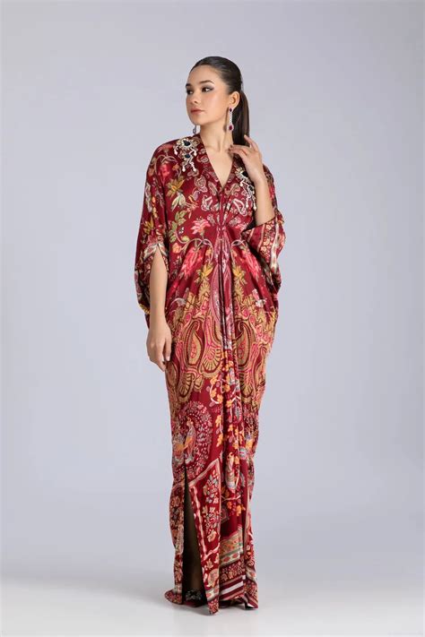 Kaftans - Kf-15618-Red – Nainpreet - The Collective