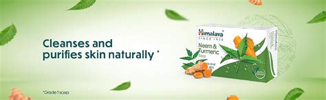 Buy Himalaya Herbals Neem And Turmeric Soap, 125g (Pack Of 6) Online at ...