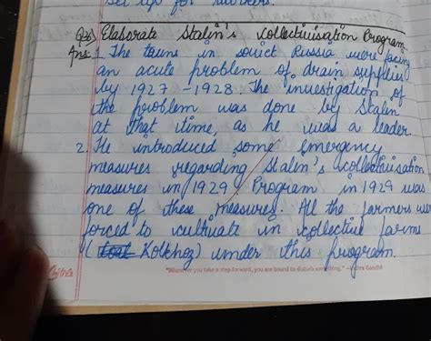 examine stalin's collectivisation program - Brainly.in