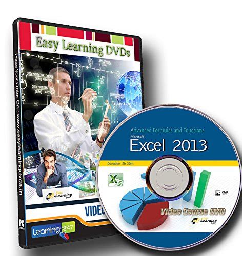Learn Advanced Formulas and Functions On Excel 2013 Video Course DVD ...