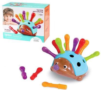PATPAT Spike The Fine Motor Hedgehog, Fine Motor and Sensory Toy for ...