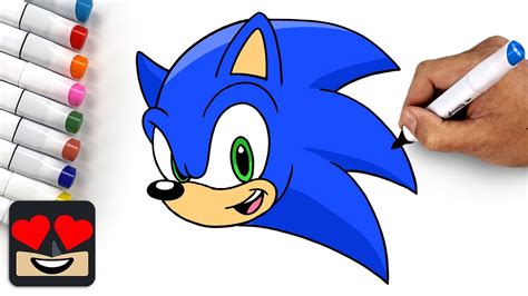 Image result for Tutorial Videos of How to Draw Sonic