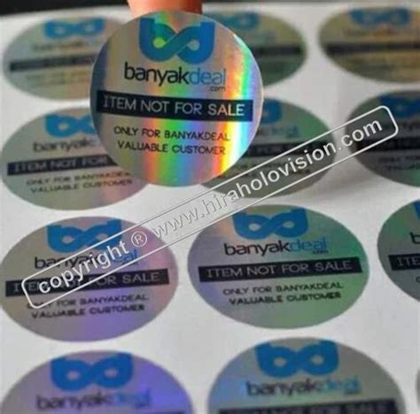 QR Code with Holograms - Security Void Labels Hologram QR Code Labels ...