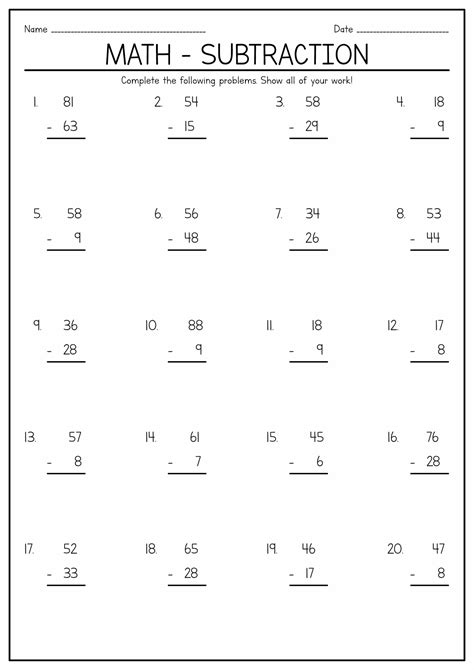 Basic Math Worksheets 的图像结果