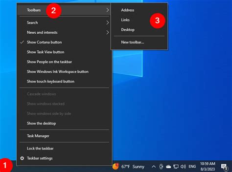 Taskbar Toolbar 的图像结果