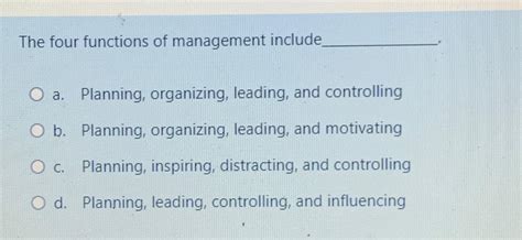 Four Management Functions 的图像结果