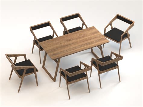 户外休闲餐桌椅设计案例/3D建模渲染/详情页设计_德米德兰电商设计-站酷ZCOOL