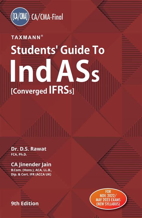 Buy Taxmann's Students' Guide to Ind AS [Converged IFRS] – Most updated ...