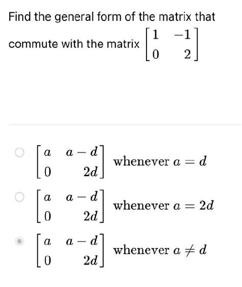 Image result for Matrix Commute