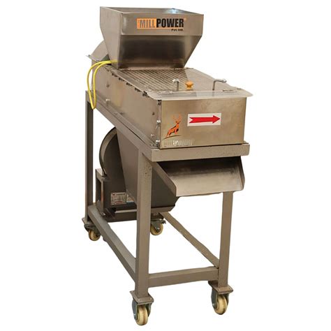 Peanut Red Skin Peeling Machine - MILL POWER PVT. LTD.