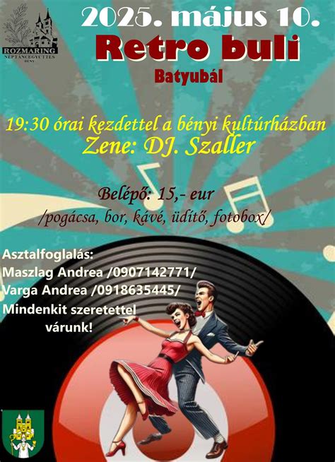 Retro buli /batyubál/, Bíňa, 943 56 Bíňa, Slovensko, Nitra, 10 May 2025 ...