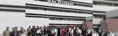 DEPARTMENT OF COMMERCE ORGANIZED INDUSTRIAL VISIT TO - THE TRIBUNE