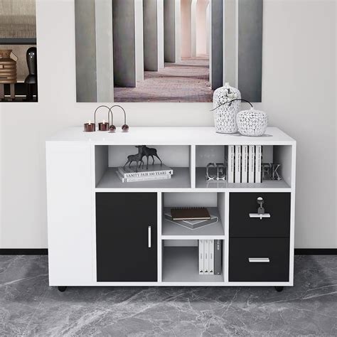 Buy Storage Cabinets, Cupboard Storage Cabinet with 2 Drawer and 1 ...
